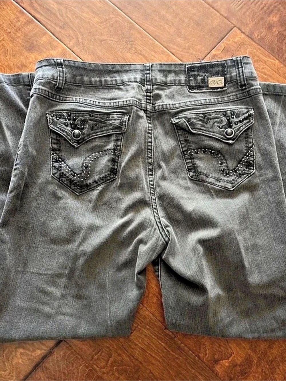 One of one skinny Jeans in Gray Waist 12